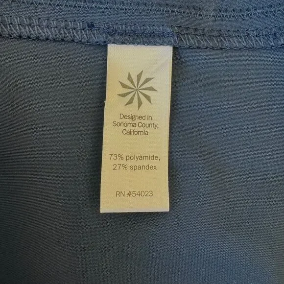 ATHLETA Stellar En Route Navy Blue Scuba Dress Women's Size XS - Picture 10 of 12